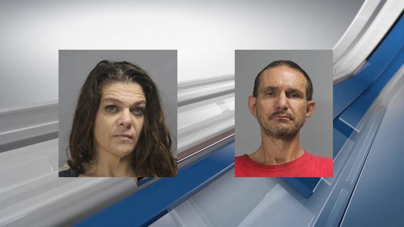 Dana Potts, 40, of Colmesneil (Left), Ronzie Bankston, 46, of Colmesneil (Right)