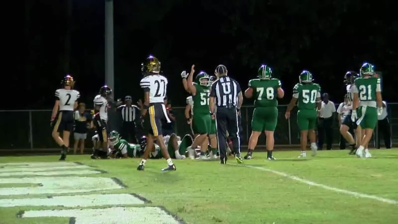 WATCH: Livingston's Aucoin carries the defense to end zone