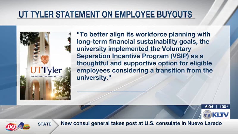 Former employee, students react to UT Tyler employee buyouts
