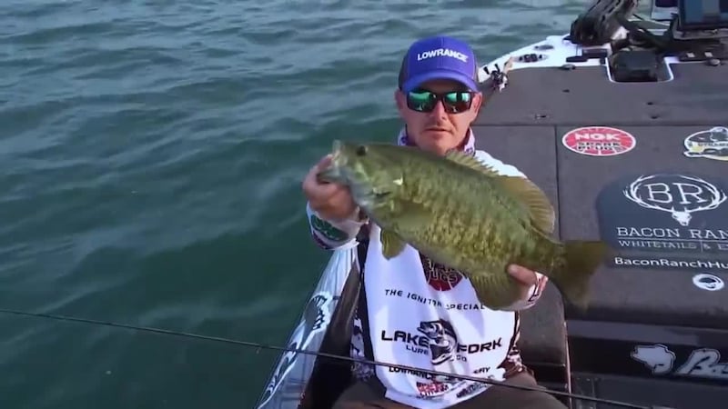 Edgewood's Jeff Sprague at MLF event at Lake Erie