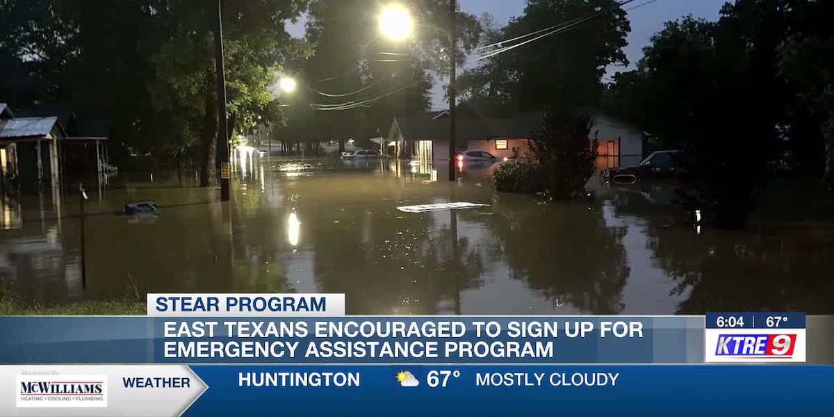 East Texans urged to enroll in state emergency assistance program