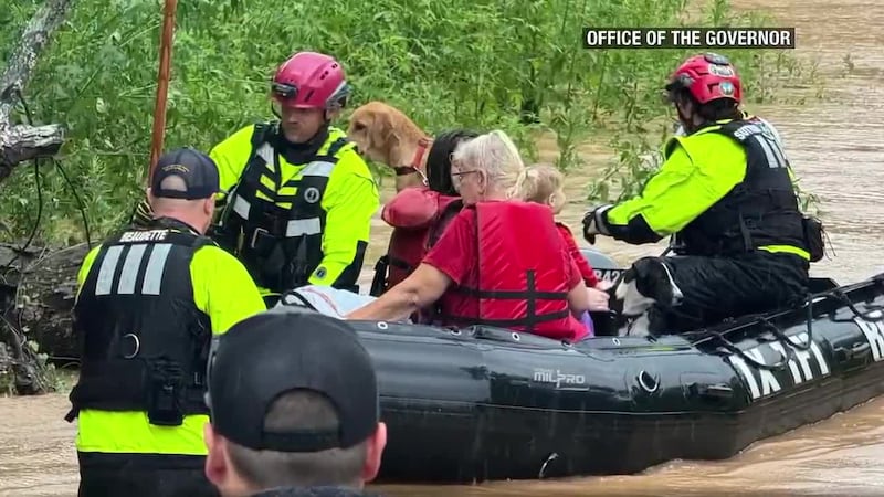 Polk County family boated out of home as floodwaters rise after Edouard