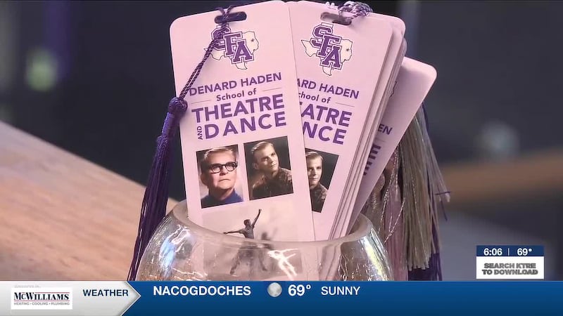 Niece’s $4 million gift honors uncle with new SFA school name for theater and dance program