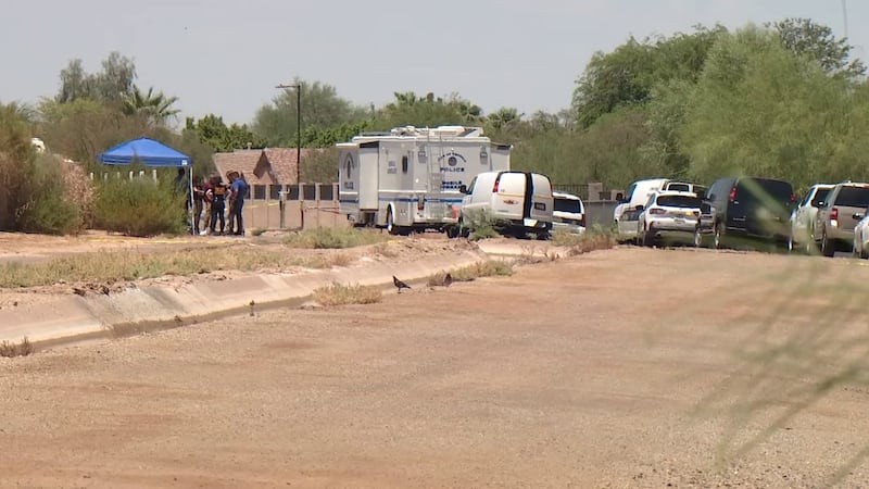 Phoenix police were called Thursday night to an area near a canal. When officers arrived, they...