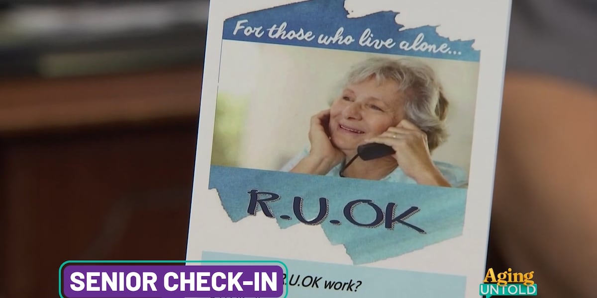 Grey Leader Checking In R.U. OK? Older adults living alone in Arizona get daily check-in calls