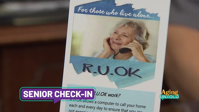 The R.U. OK program, which stands for Are You OK?, is ensuring that older adults who live...