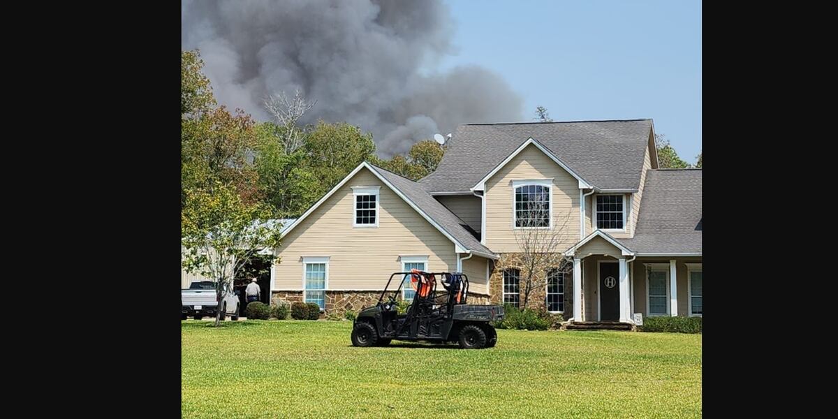 Autumn Ridge Fire Emergency crews battle fire near Autumn Lake in Angelina County