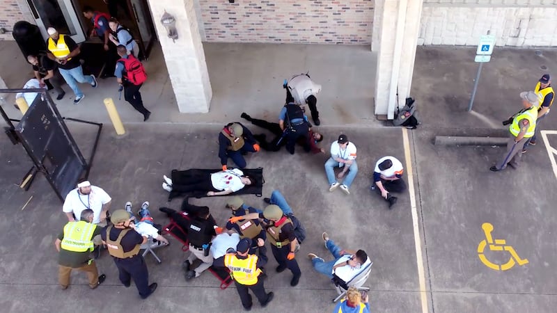 Deep East Texas agencies participate in active shooter drill at Lockheed Martin in Lufkin