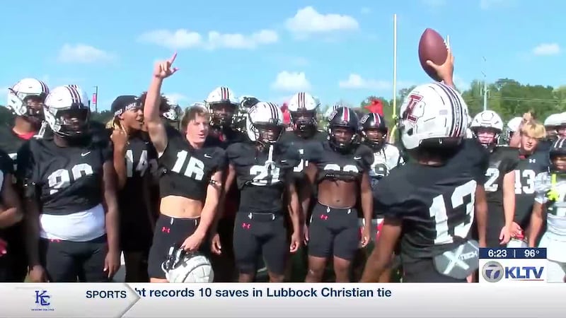 Tyler Legacy awarded game ball
