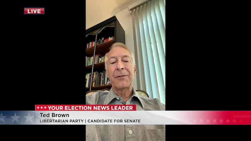 Libertarian Ted Brown launches 2026 Texas Senate bid against Paxton, Talarico