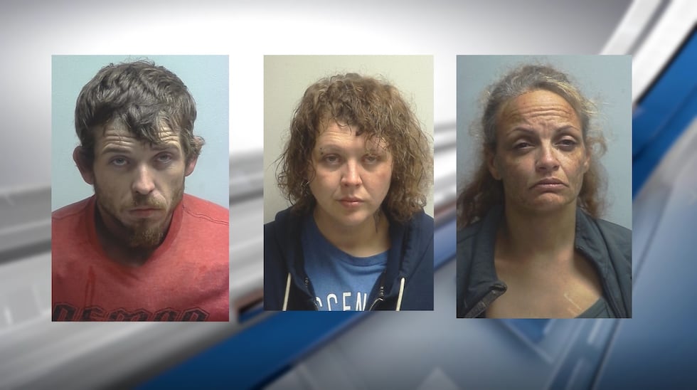 Left to right: Brandon Lightfoot, Misti Fink, Melanie Lyman