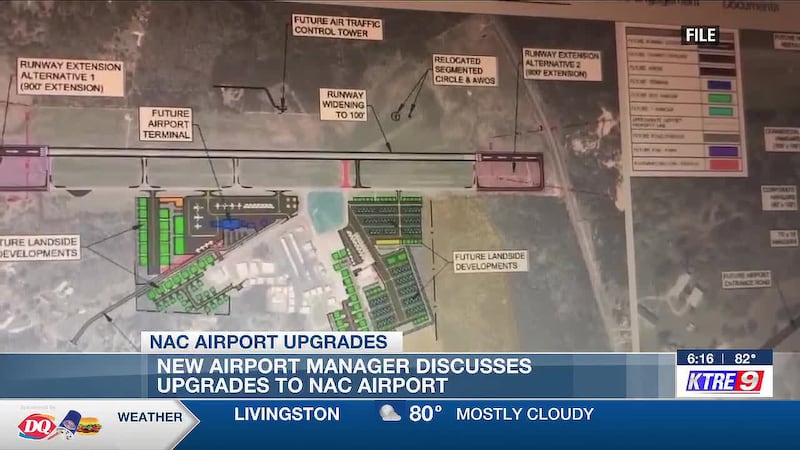 New manager describes upgrades at Nacogdoches regional airport