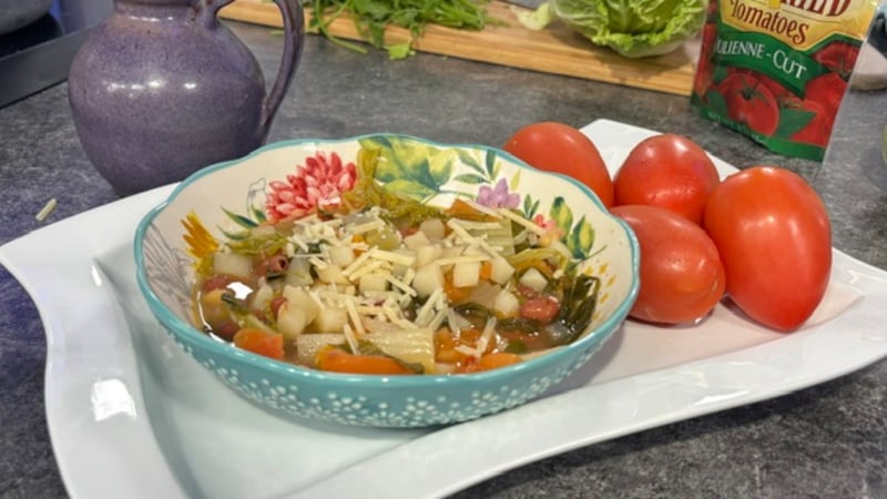 Rustic minestrone by Mama Steph