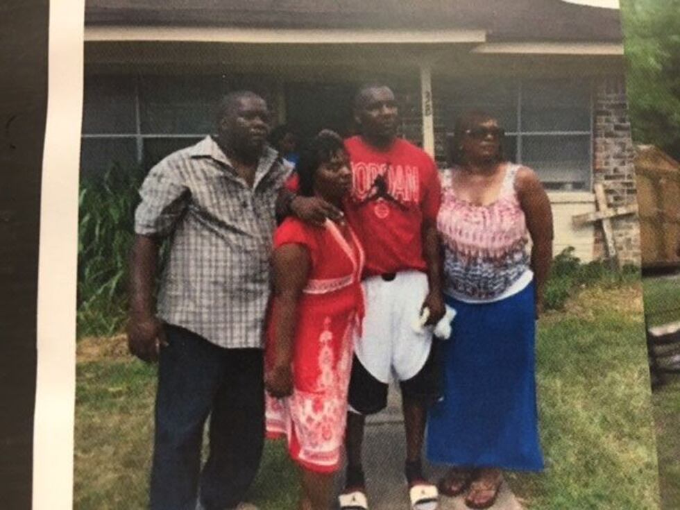 Pictured are Billy Carter and some of his family members. (Source: KTRE Staff)