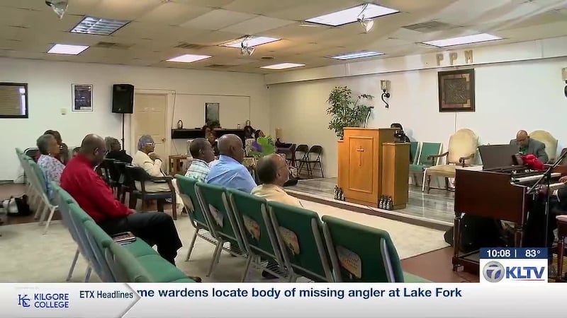 Nacogdoches congregation worships in borrowed sanctuary after fire destroys historic church