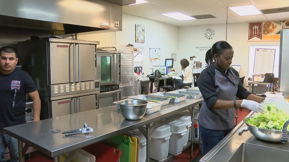 Inside of the kitchen of Tome Catering. (Source: KTRE)