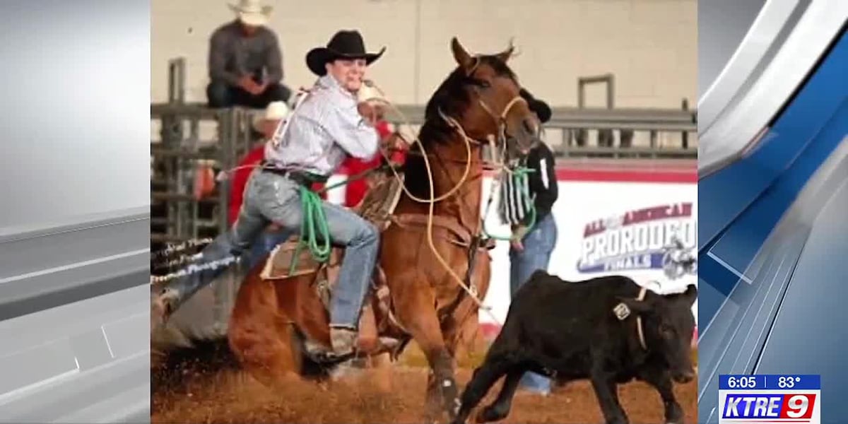 Local cattle roper competes in Angelina Benefit Rodeo
