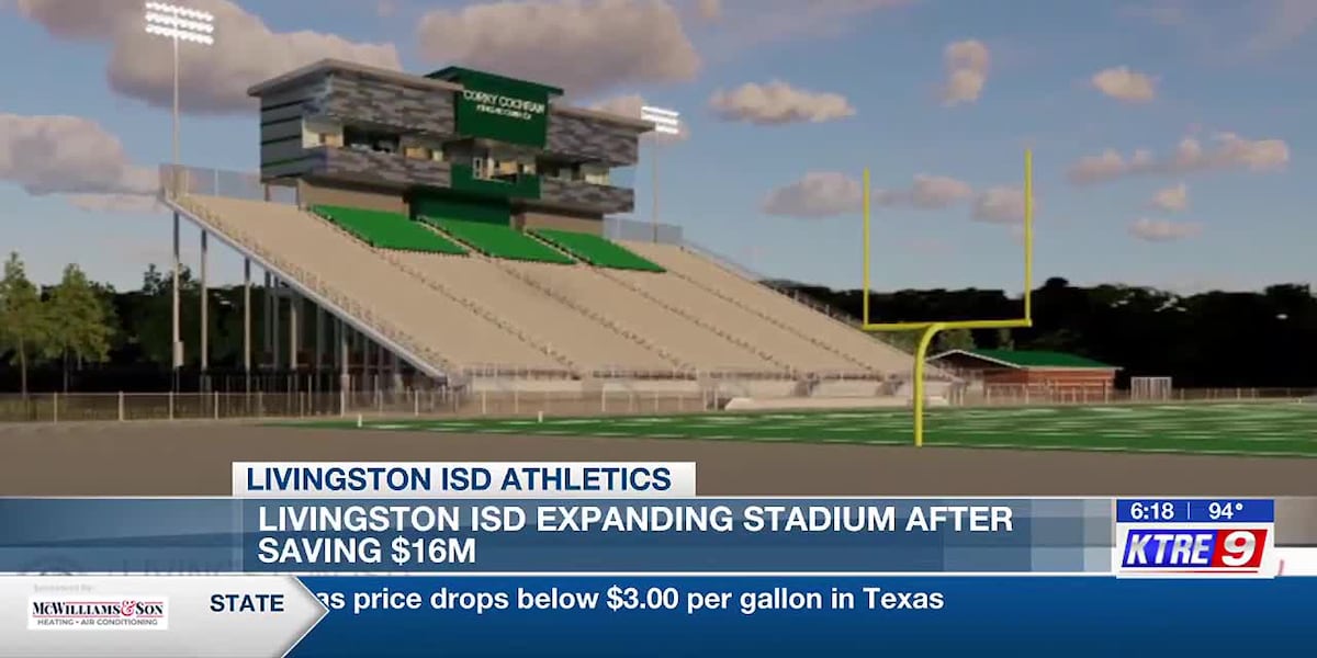 Livingston ISD hopes for 2026 completion of 16M athletic complex