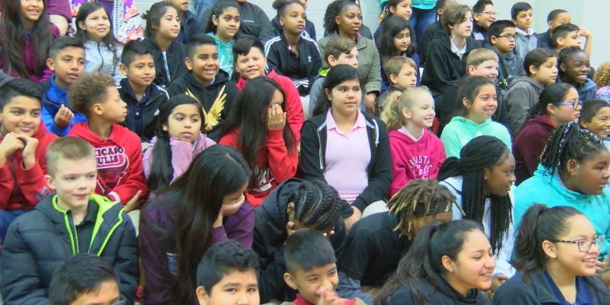 Staar Pep Rally STAAR pep rally builds confidence for Nacogdoches fifth graders