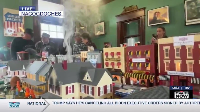 Loblolly Model Train Display in Nacogdoches