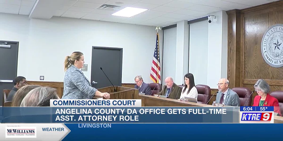 Daniel R. Crook Attorney Angelina County DA’s office adds full-time assistant district attorney ...