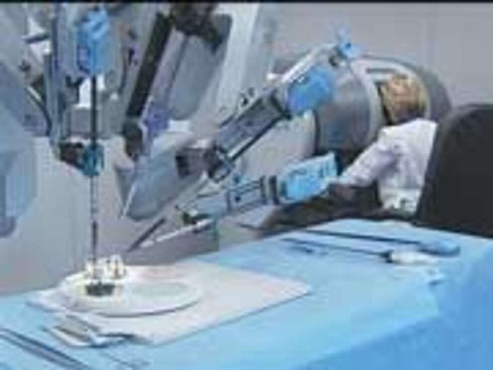 The da Vinci Surgical System is tested at Memorial Health System in Lufkin. (KTRE Photo /...