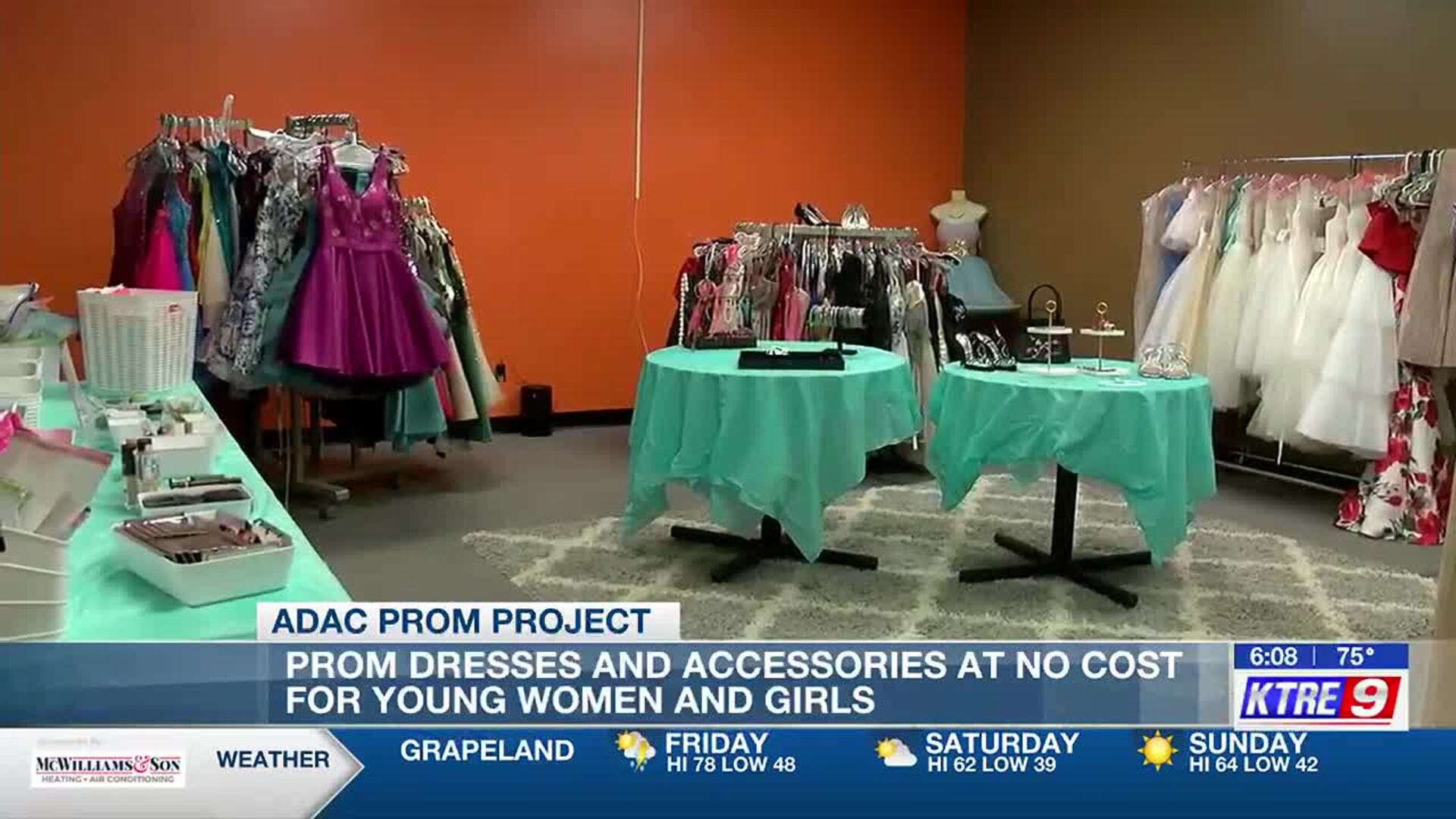 Lufkin Alcohol & Drug Awareness Council provides free prom dresses Lufkin Alcohol & Drug Awareness Council provides free prom dresses