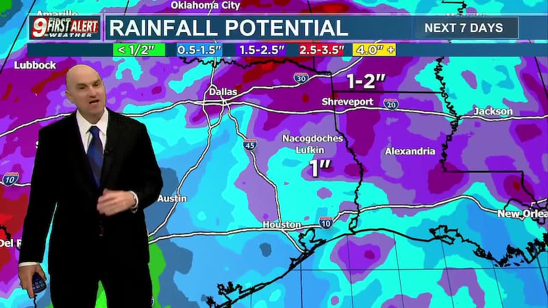 KTRE First Alert Wednesday Evening Webcast