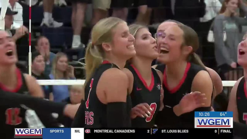 The Lady Pirates came one set away from back-to-back district titles Tuesday night, falling to...