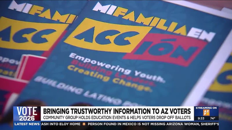 Researchers say election misinformation is being directed toward Latino voters. Alexis...